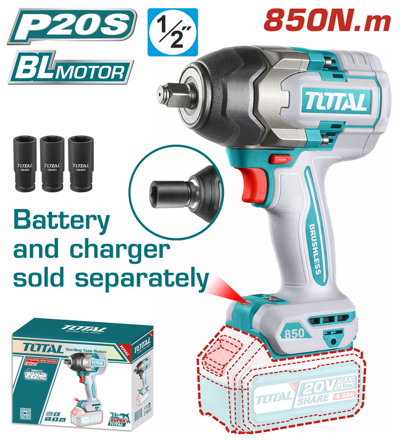 Total TIWLI20851 Brushless 850nm doar instrumentul