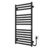 Radiator de baie electric GERA 500*800 inox (negru)