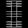 Radiator de baie Britanica 600*1000 inox Milano