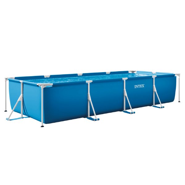 INTEX Piscină RECTANGULAR FRAME 450x220x84cm, 7127L, cadru metalic - imagine 6