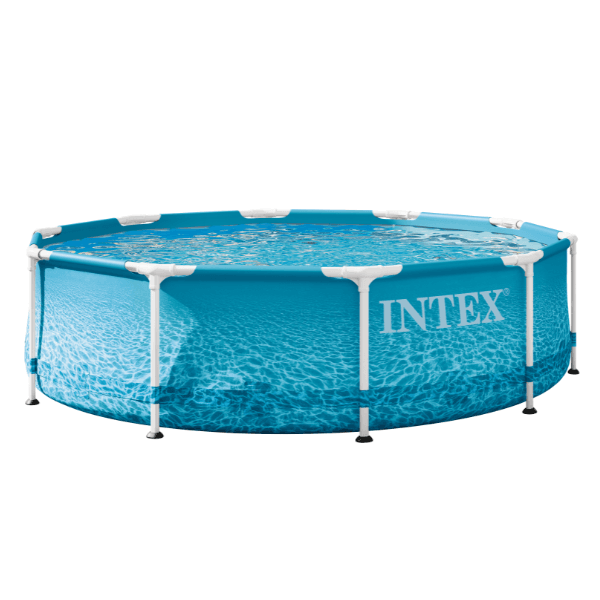 INTEX Piscină BEACHSIDE METAL FRAME 305x76cm, 4485L, cadru metalic - imagine 8