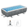 Bestway Piscină STEEL PRO MAX Rectangular 404x201x100 cm, 6478L, cadru metalic