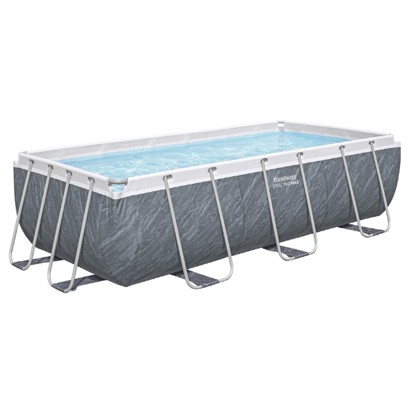 Bestway Piscină STEEL PRO MAX Rectangular 404x201x100 cm, 6478L, cadru metalic - imagine 4