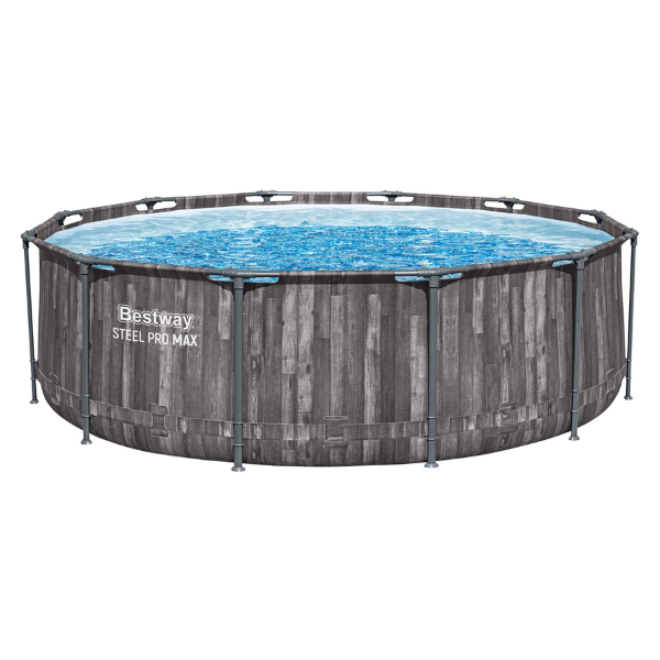 Bestway Piscină STEEL PRO MAX Round 366х100 cm, 9150 L, cadru metalic - imagine 4