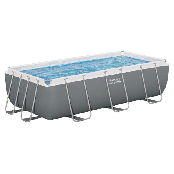 Bestway Piscină STEEL PRO MAX Rectangular 404x201x100 cm, 6478L, cadru metalic - imagine 4