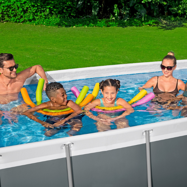 Bestway Piscină STEEL PRO MAX Rectangular 404x201x100 cm, 6478L, cadru metalic - imagine 6