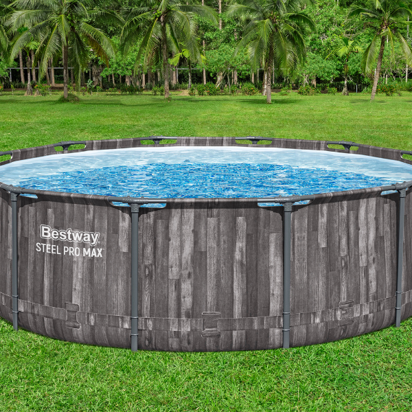 Bestway Piscină STEEL PRO MAX Round 366х100 cm, 9150 L, cadru metalic - imagine 7