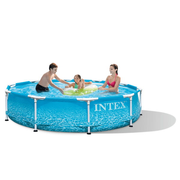 INTEX Piscină BEACHSIDE METAL FRAME 305x76cm, 4485L, cadru metalic - imagine 9