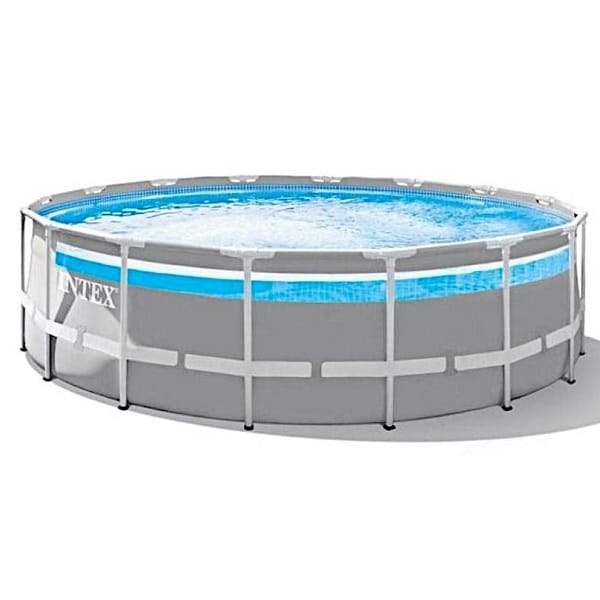 INTEX Piscină PRISM FRAME CLEARVIEW 427x107cm, 12706L, cadru metalic, cu pompă de filtrare - imagine 3