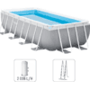 INTEX Piscină PRISM FRAME RECTANGULAR 400x200x122cm, 8418L, cadru metalic, cu pompă de filtrare