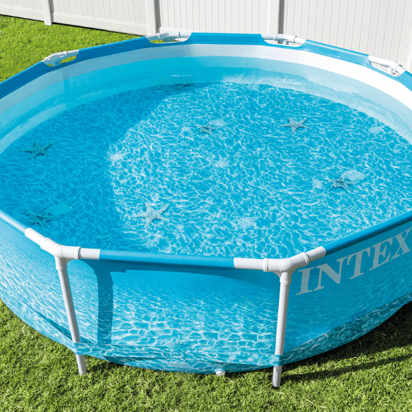 INTEX Piscină BEACHSIDE METAL FRAME 305x76cm, 4485L, cadru metalic - imagine 4