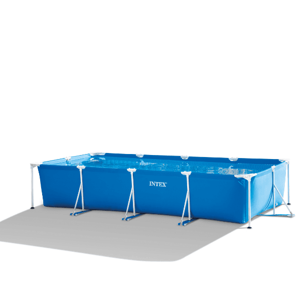 INTEX Piscină RECTANGULAR FRAME 450x220x84cm, 7127L, cadru metalic - imagine 7