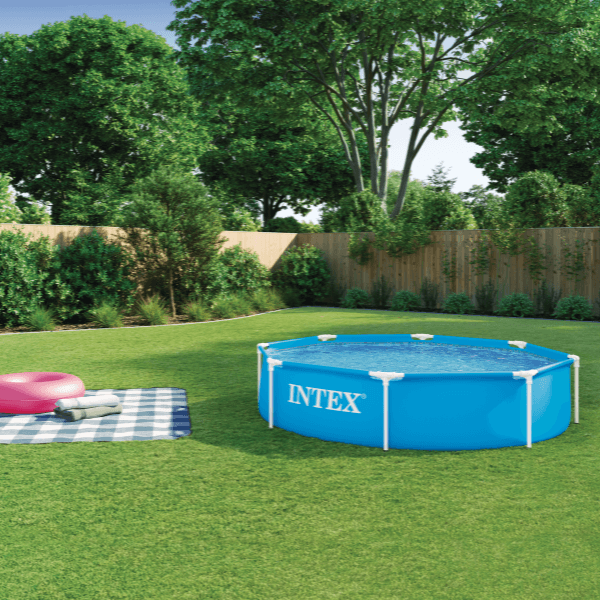 INTEX Piscină METAL FRAME 244x51cm, 1828L, cadru metalic - imagine 3