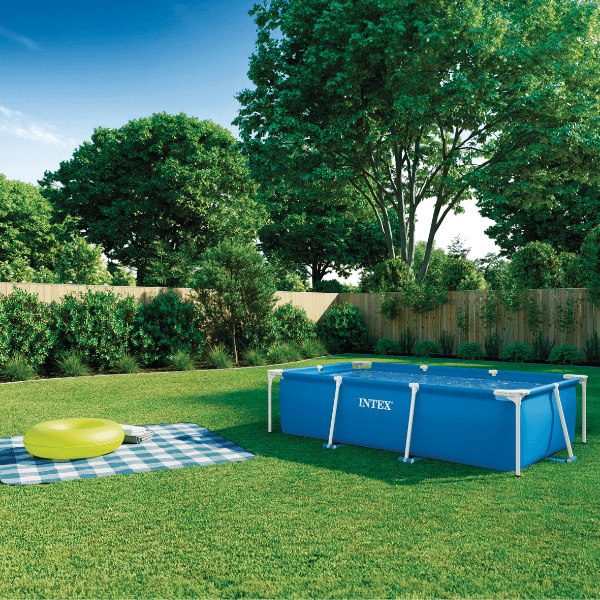 INTEX Piscină RECTANGULAR FRAME 260x160x65cm, 2282L, cadru metalic - imagine 4