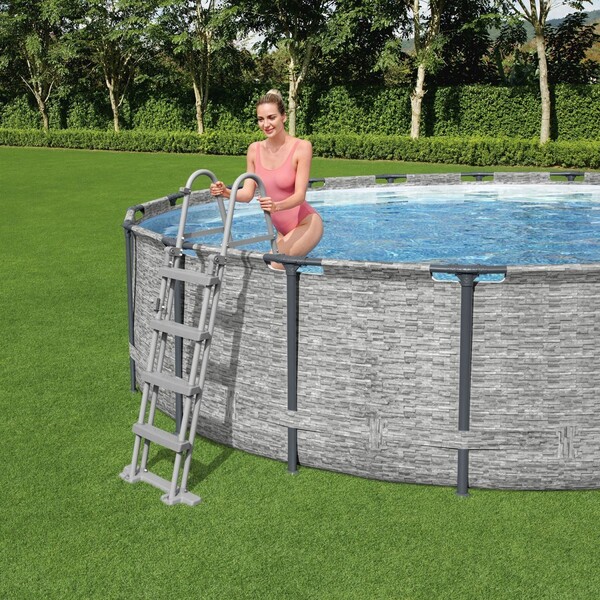 Bestway Piscină STEEL PRO MAX Round 488х122 cm, 19480 L, cadru metalic - imagine 7