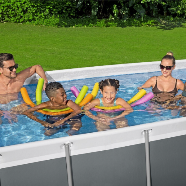Bestway Piscină STEEL PRO MAX Rectangular 404x201x100 cm, 6478L, cadru metalic - imagine 7