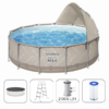 Bestway Piscina STEEL PRO MAX 396х107 cm, 11133L, cadru metalic
