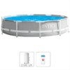 INTEX Piscina Carcas Metal 366x76cm, 6503L cadru metalic, cu pompă de filtrare